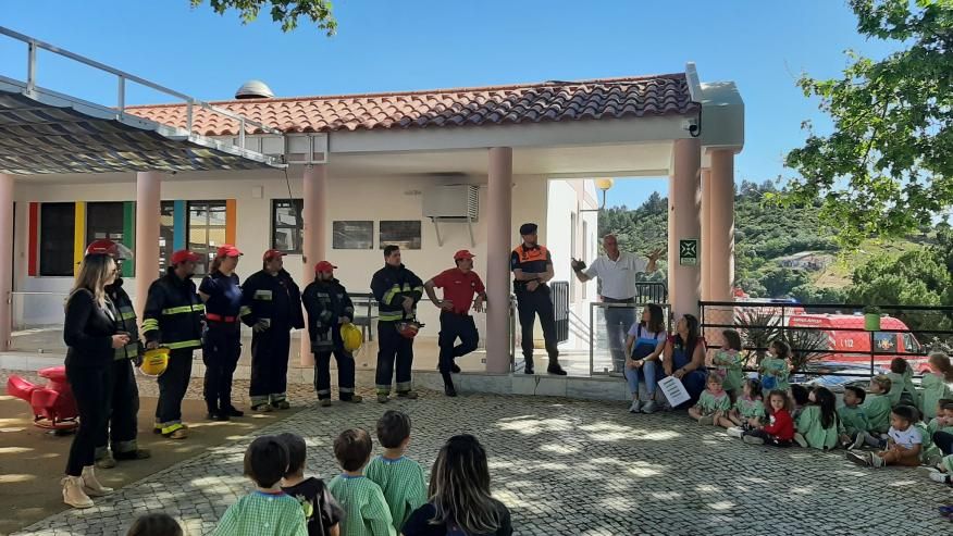 Simulacro de incêndio com a Santa Casa da Misericórdia de Alenquer